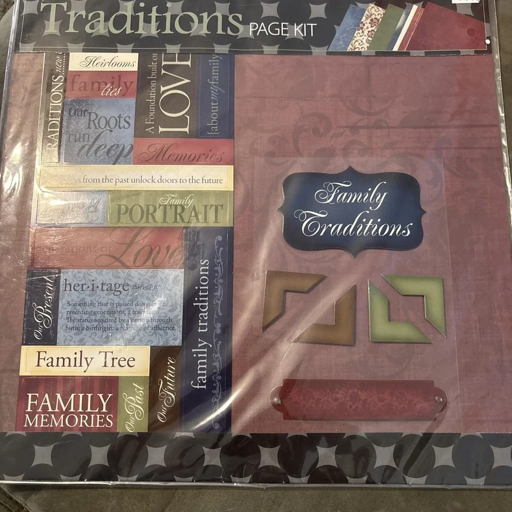 The Paper Studio Traditions Page Kit New